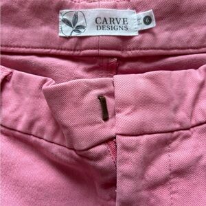 Carve Designs Pink Shorts Cotton TENCEL